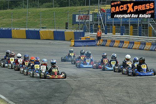 Groot startveld Mini Juniors